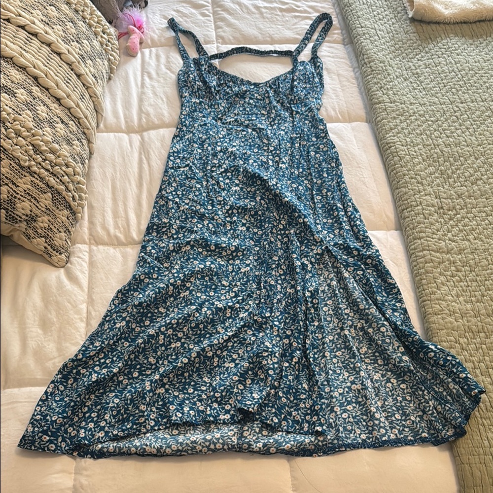Princess Polly Blue Floral Dress